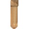 Ekena Millwork Traditional Arts and Crafts Rough Sawn Bracket w/ Offset Brace, Western Red Cedar, 8"W x 24"D x 32"H BKT0806X24X32TRA03RWR - alternate 2